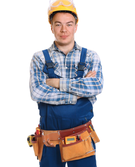 elettricista-con-strumenti-speciali-su-sfondo-bianco